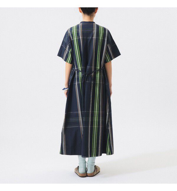 BEAMSBOY「ボーイ ビッグ タータン ワンピース」|ワンピース|