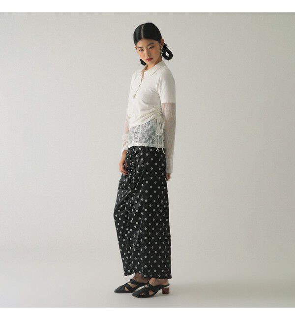 Ray BEAMS 「サイド ドロスト ポロシャツ」|Tシャツ・カットソー|