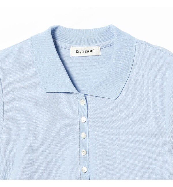 Ray BEAMS 「サイド ドロスト ポロシャツ」|Tシャツ・カットソー|