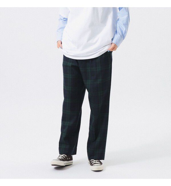 BEAMSBOY「ティーダブ シンチバック スラックス」|スラックス|