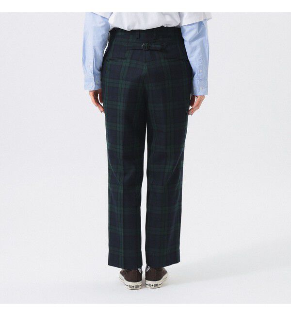 BEAMSBOY「ティーダブ シンチバック スラックス」|スラックス|