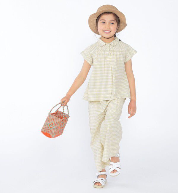 SHIPS KIDS「SHIPS KIDS:100～130cm / ワイド ロング パンツ」|その他|