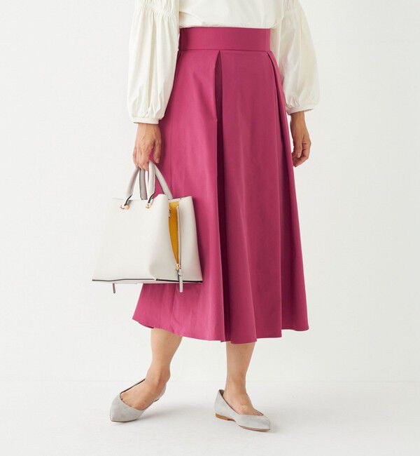 SHIPS Colors 「SHIPS Colors:〈洗濯機可能〉カラー タック スカート3」|スカート|