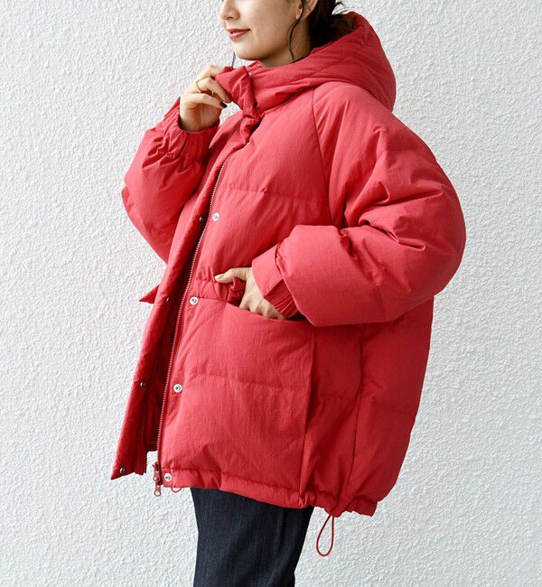 SHIPS any「SHIPS any: フーディ ショート ダウン ジャケット」|ダウン|