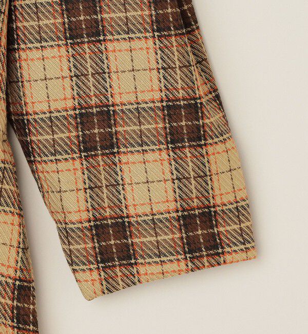 quaranciel「quaranciel:〈手洗い可能〉チェック シェイプ ワンピース」|ワンピース|