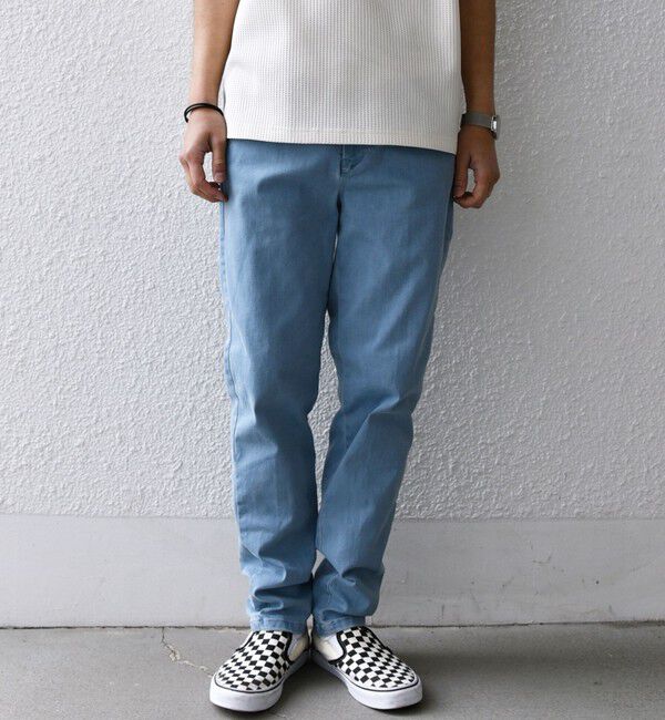 SHIPS any「SHIPS any: ベターコットン ストレッチ スリム テーパード デニム イージー パンツ◇」|デニム|