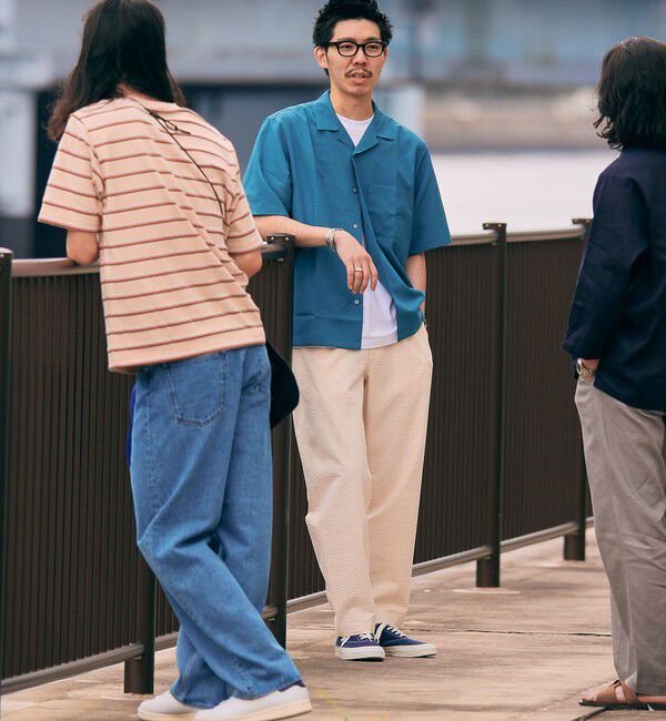 SHIPS「SHIPS: コットン シアサッカー イージーパンツ」|その他|