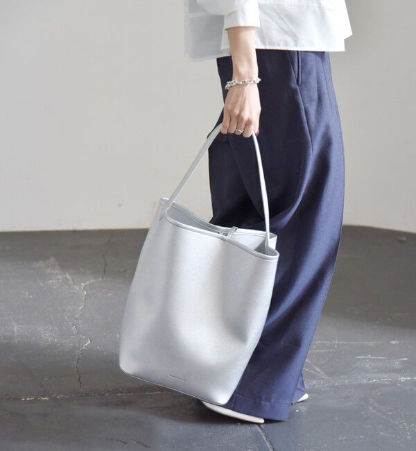 quaranciel「quaranciel: ワンハンドル バケツ トート バッグ（A4対応）」|トートバッグ|