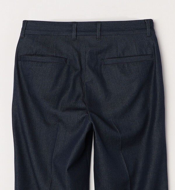 SHIPS any「SHIPS any: 〈洗濯機可能〉1タック デニムライク テーパードトラウザーズ パンツ◇」|チノ|