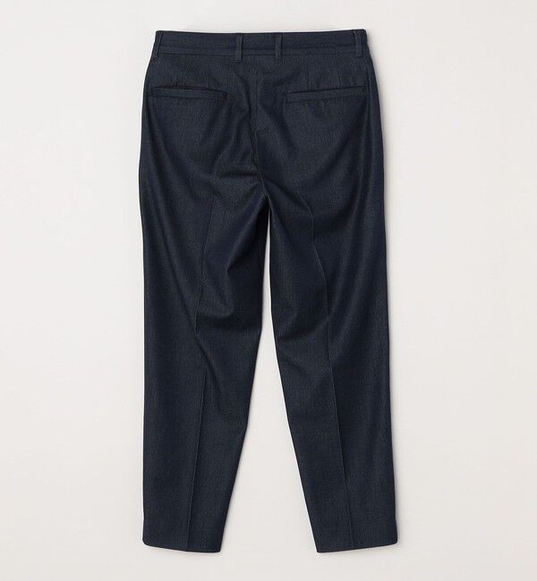SHIPS any「SHIPS any: 〈洗濯機可能〉1タック デニムライク テーパードトラウザーズ パンツ◇」|チノ|