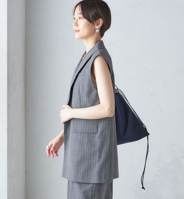 SHIPS for women「ウール混 ボックス テーラード ジレ」|ベスト・ジレ|