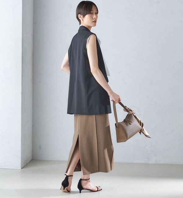 SHIPS for women「ウール混 ボックス テーラード ジレ」|ベスト・ジレ|