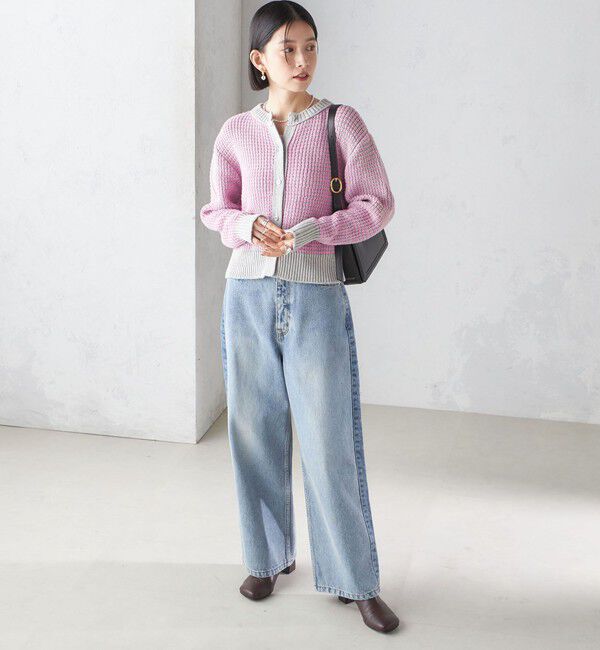 SHIPS for women「〈手洗い可能〉ジャカード プルオーバー」|ニット・セーター|