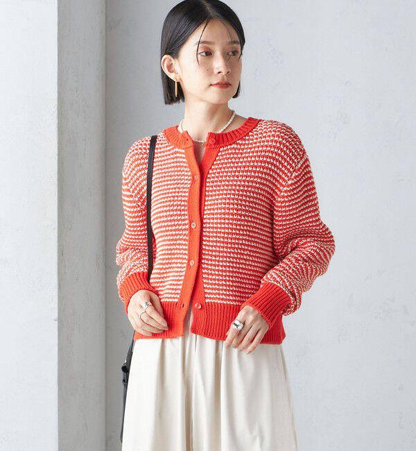 SHIPS for women「〈手洗い可能〉ジャカード プルオーバー」|ニット・セーター|