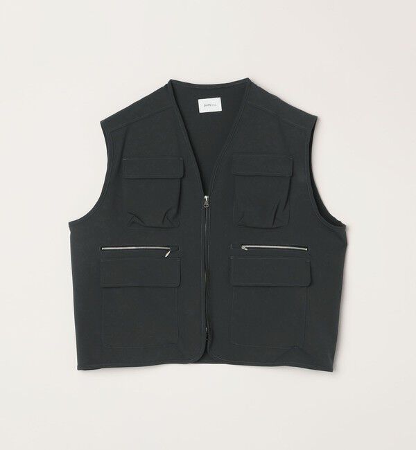 SHIPS any「SHIPS any: 〈洗濯機可能〉ストレッチ ナイロン マルチポケット ベスト (セットアップ対応)◇」|ベスト・ジレ|