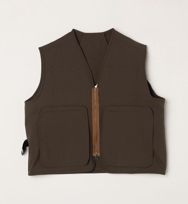 SHIPS any「SHIPS any: 〈洗濯機可能〉ストレッチ ナイロン マルチポケット ベスト (セットアップ対応)◇」|ベスト・ジレ|