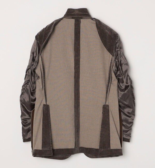 SHIPS「【SHIPS別注】CARUSO: AIDA ワイドラペル コーデュロイ ジャケット」|テーラードジャケット|