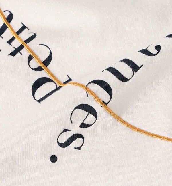 SHIPS for women「【WEB限定】バリエーション ロゴ プリント ロングスリーブ TEE」|Tシャツ・カットソー|