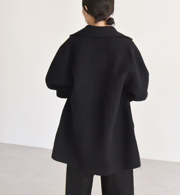 quaranciel「quaranciel: リバー ジャケット Pコート」|ピーコート|