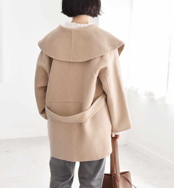 quaranciel「quaranciel: リバー ケープ ショート コート 25AW」|その他|