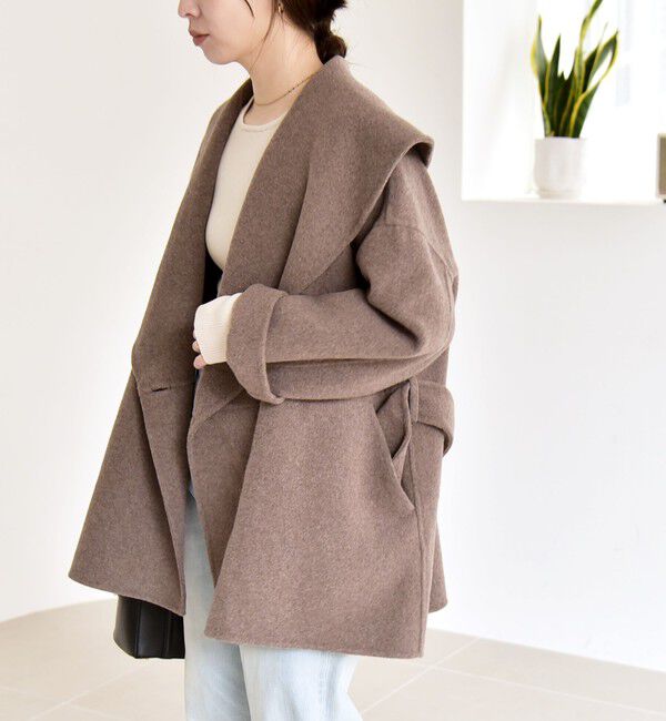 quaranciel「quaranciel: リバー ケープ ショート コート 25AW」|その他|