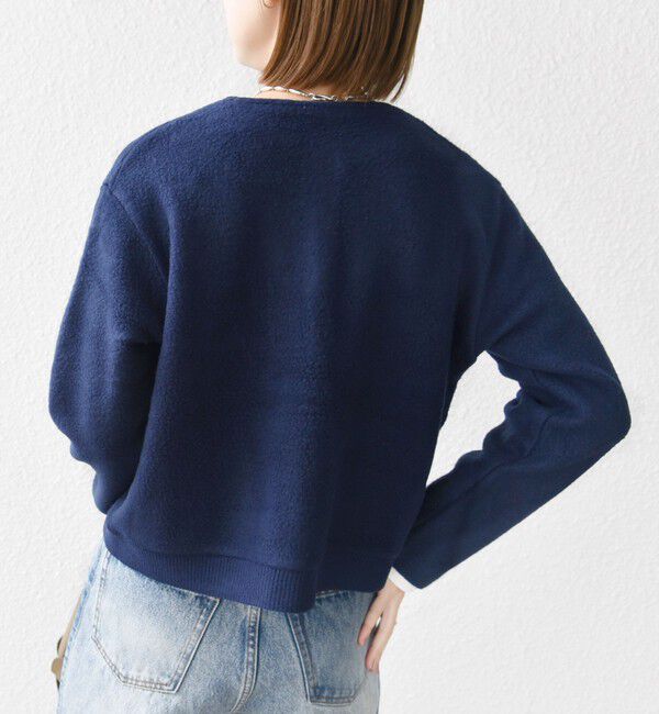 SHIPS for women「〈手洗い可能〉パール モチーフ ボタン ジャッカル カーディガン」|カーディガン|