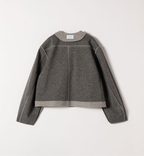 SHIPS any「SHIPS any: エア ニードル ポケット コンパクト ノーカラー ジャケット」|ノーカラージャケット|