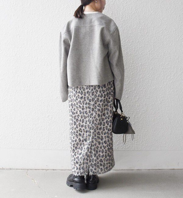 SHIPS any「SHIPS any: エア ニードル ポケット コンパクト ノーカラー ジャケット」|ノーカラージャケット|