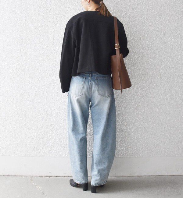 SHIPS any「SHIPS any: エア ニードル ポケット コンパクト ノーカラー ジャケット」|ノーカラージャケット|