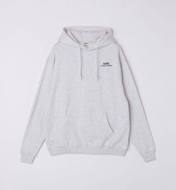 SHIPS「【WEB限定】SHIPS: SCREEN STARS(R) STYLISH STANDARD ロゴ 刺繍 パーカー」|パーカー|