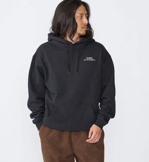 SHIPS「【WEB限定】SHIPS: SCREEN STARS(R) STYLISH STANDARD ロゴ 刺繍 パーカー」|パーカー|