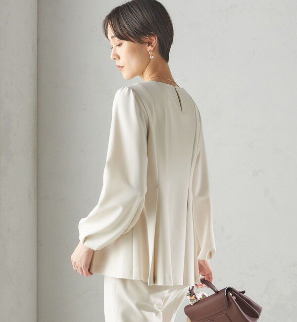 SHIPS for women「ダブル クロス ブラウス（セレモニー対応可）」|シャツ・ブラウス|