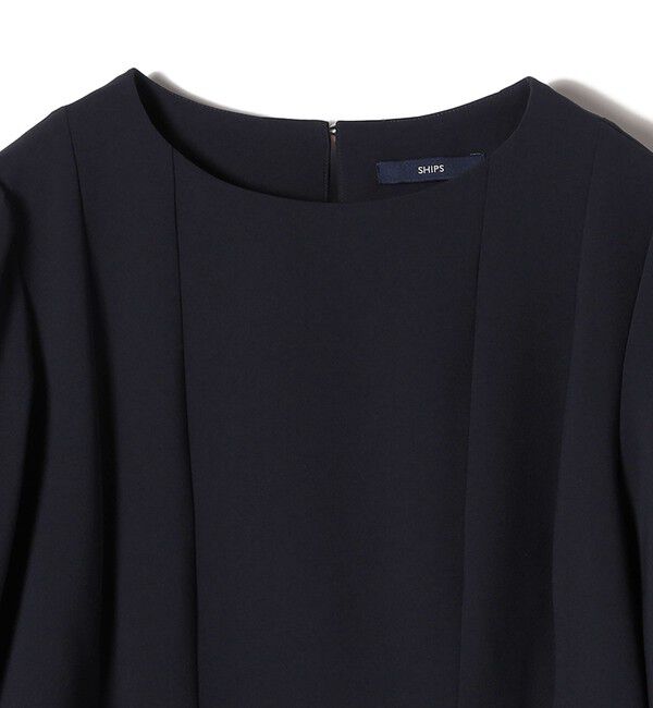 SHIPS for women「ダブル クロス ブラウス（セレモニー対応可）」|シャツ・ブラウス|