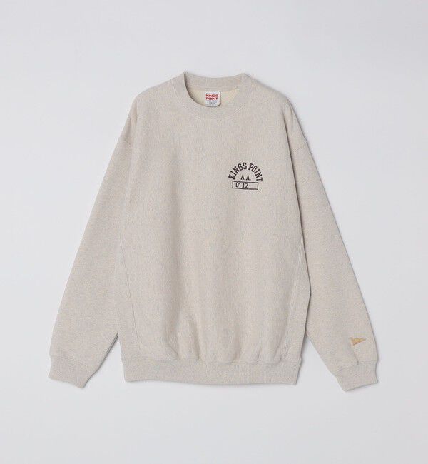 SHIPS「【SHIPS別注】KINGS POINT: ワンポイント ロゴ スウェット プルオーバー」|スウェット・ジャージ|