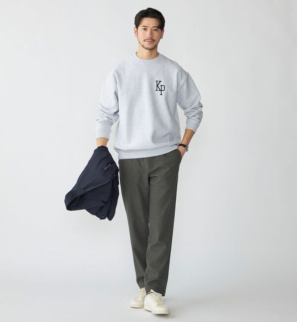 SHIPS「【SHIPS別注】KINGS POINT: ワンポイント ロゴ スウェット プルオーバー」|スウェット・ジャージ|