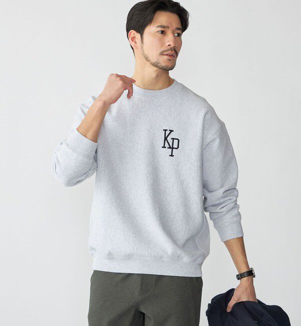 SHIPS「【SHIPS別注】KINGS POINT: ワンポイント ロゴ スウェット プルオーバー」|スウェット・ジャージ|