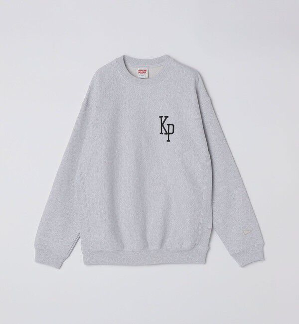 SHIPS「【SHIPS別注】KINGS POINT: ワンポイント ロゴ スウェット プルオーバー」|スウェット・ジャージ|