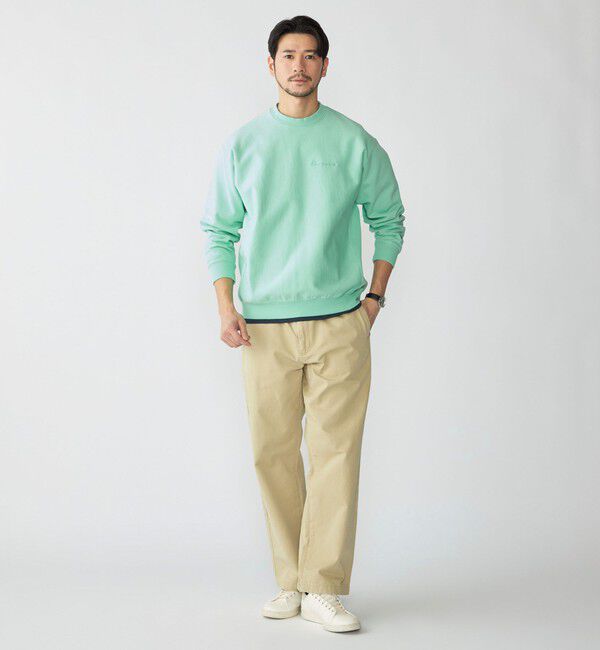 SHIPS「【SHIPS別注】KINGS POINT: ワンポイント ロゴ スウェット プルオーバー」|スウェット・ジャージ|