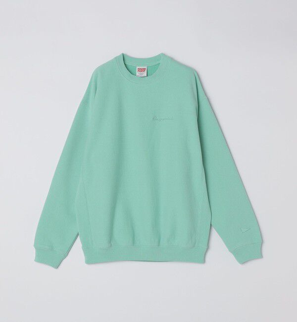 SHIPS「【SHIPS別注】KINGS POINT: ワンポイント ロゴ スウェット プルオーバー」|スウェット・ジャージ|