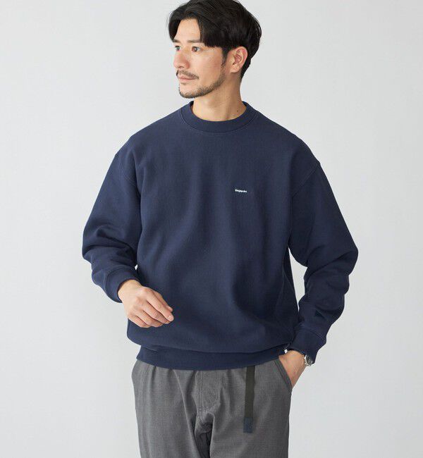 SHIPS「【SHIPS別注】KINGS POINT: ワンポイント ロゴ スウェット プルオーバー」|スウェット・ジャージ|