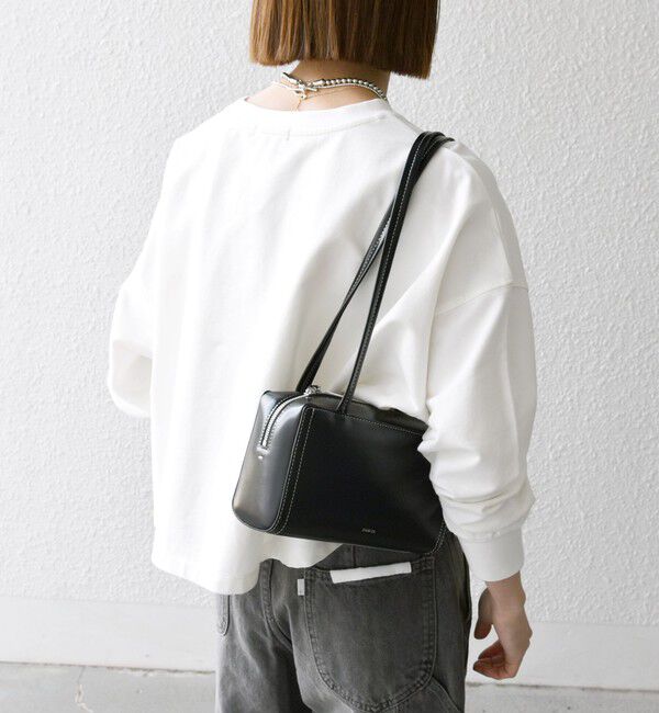 SHIPS any「SHIPS any:〈洗濯機可能〉インレイ ロングスリーブ コンパクト プルオーバー」|Tシャツ・カットソー|