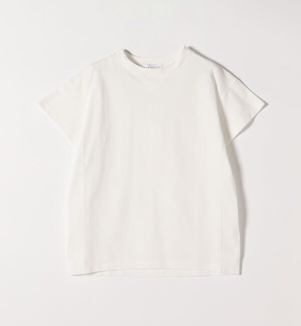 quaranciel「quaranciel:〈洗濯機可能〉カノコ Vガゼット ショートスリーブ クルーネック TEE」|Tシャツ・カットソー|