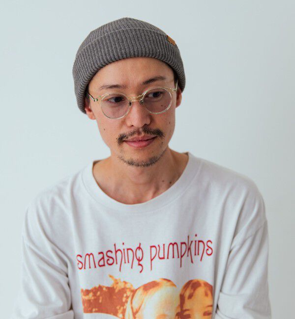 SHIPS any「SHIPS any: ワンポイント ピスネーム 2WAY ワッチキャップ (ユニセックス)◇」|ニット帽|