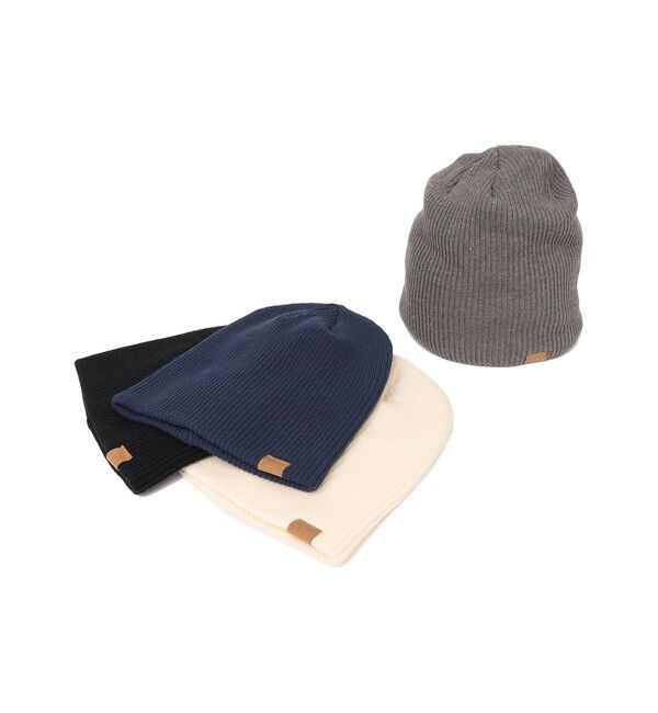 SHIPS any「SHIPS any: ワンポイント ピスネーム 2WAY ワッチキャップ (ユニセックス)◇」|ニット帽|