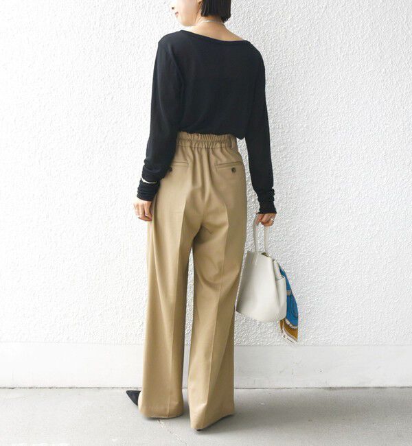 SHIPS for women「シアー フライス ロング スリーブ カットソー」|Tシャツ・カットソー|