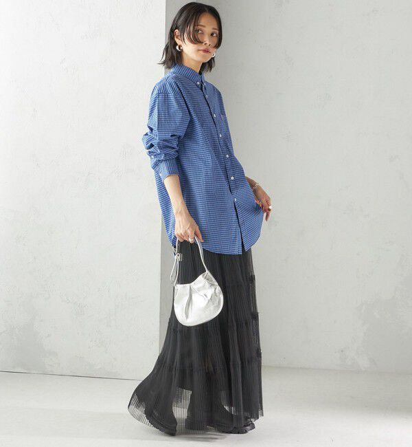 SHIPS for women「【SHIPS別注】LOGAN KNITTING MILLS:〈洗濯機可能〉チェック シャツ」|シャツ・ブラウス|