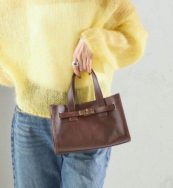 SHIPS for women「ベルト デザイン レザー バッグ」|ショルダー・メッセンジャー|