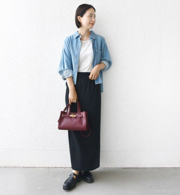 SHIPS for women「ベルト デザイン レザー バッグ」|ショルダー・メッセンジャー|