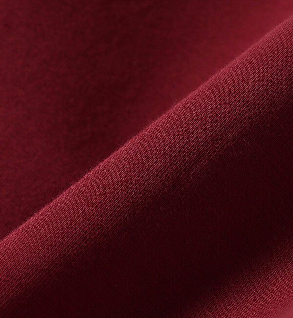 quaranciel「quaranciel:〈洗濯機可能〉ポンチ ロゴプリント ポロ スウェット プルオーバー」|スウェット・ジャージ|