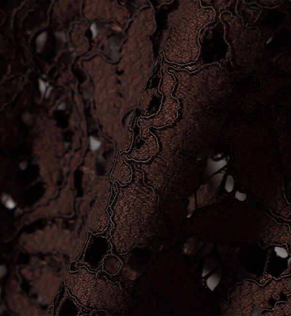 SHIPS for women「〈手洗い可能〉レース ジップアップ パーカ」|パーカー|